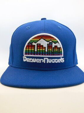 New Era 59FIFTY Denver Nuggets Hardwood Classics Rainbow Skyline Wool Fitted
